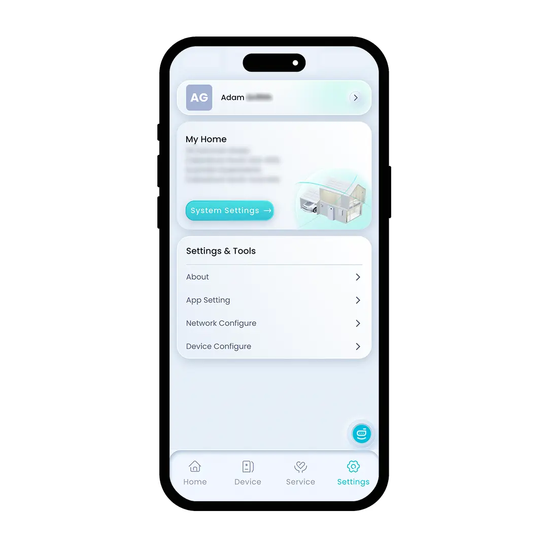 MySigen App Settings Overview