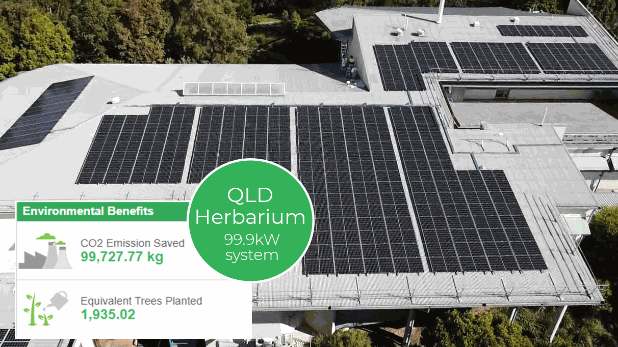 Springers Solar Commercial Installation QLD Herbarium