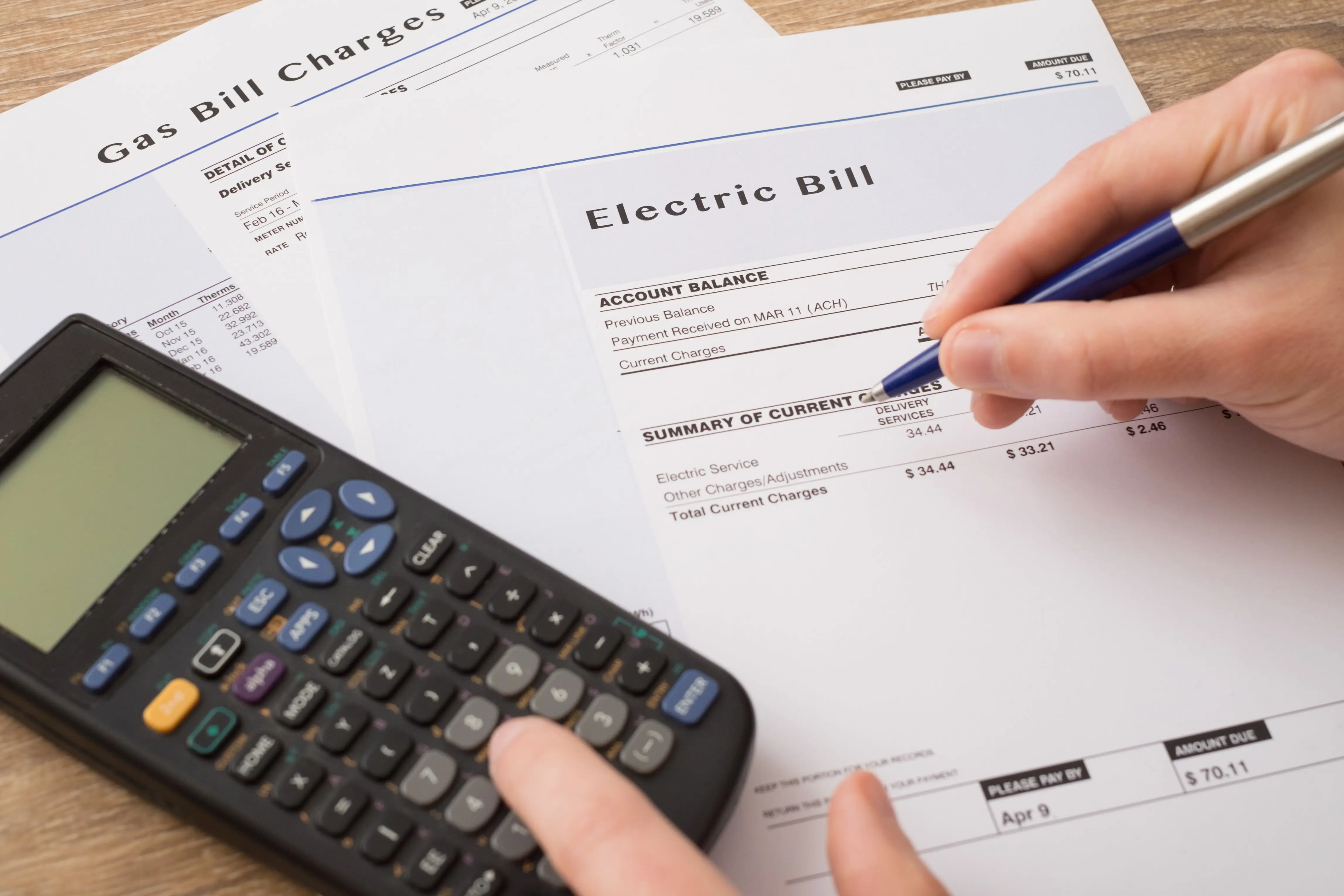 Energy Bill Example