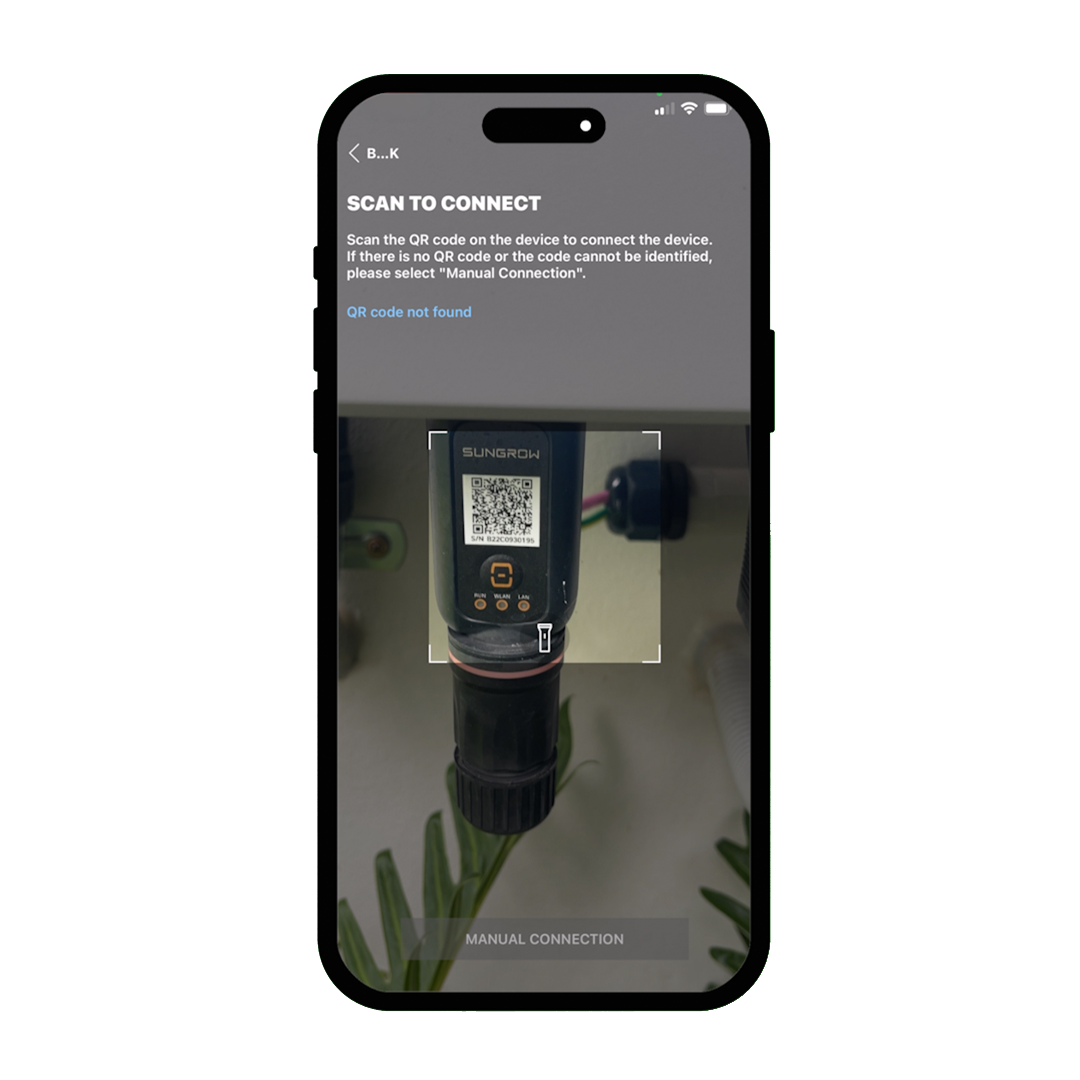 Sungrow Inverter Reconnect App Example 3