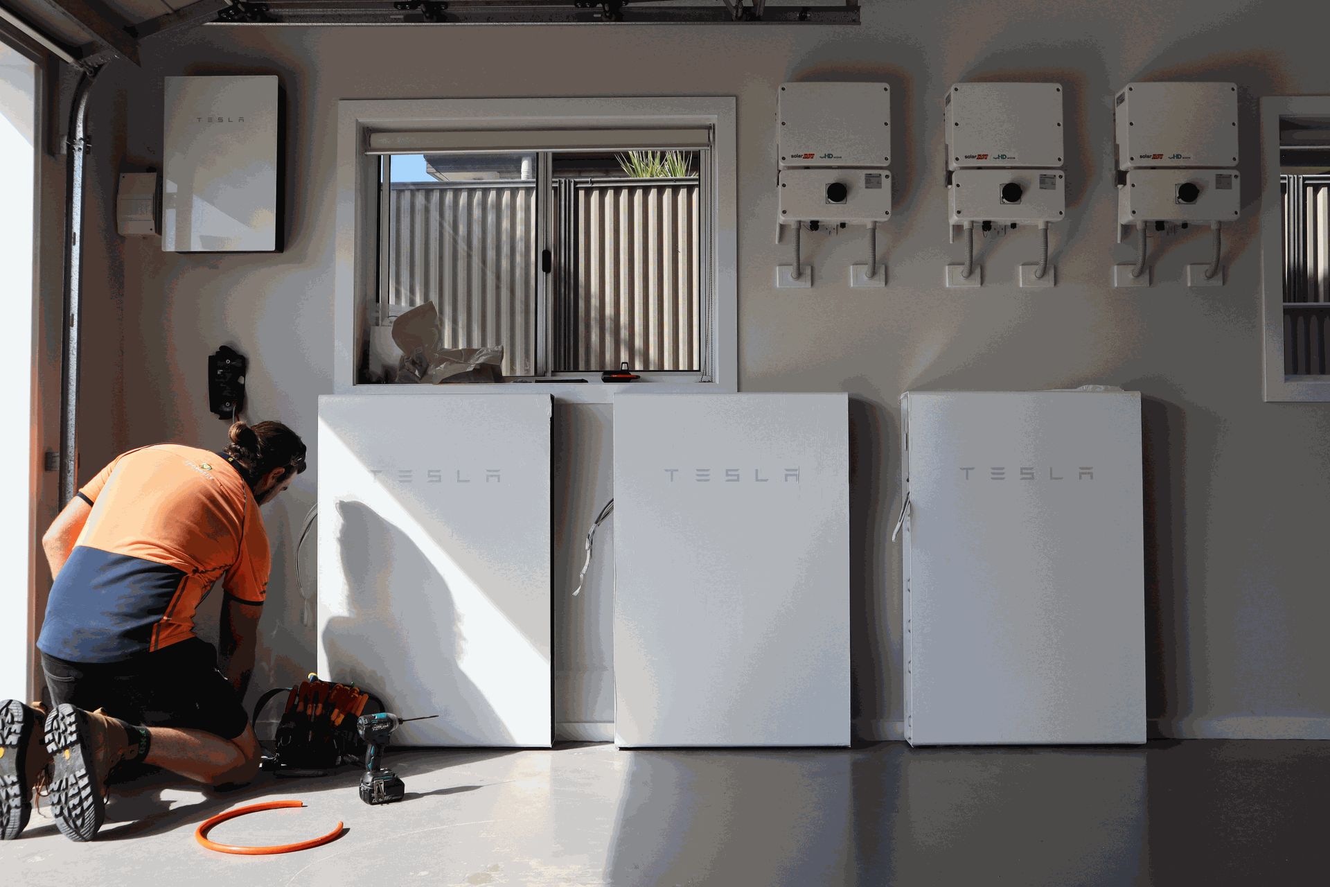 Springers Solar Tesla Powerwall Installation