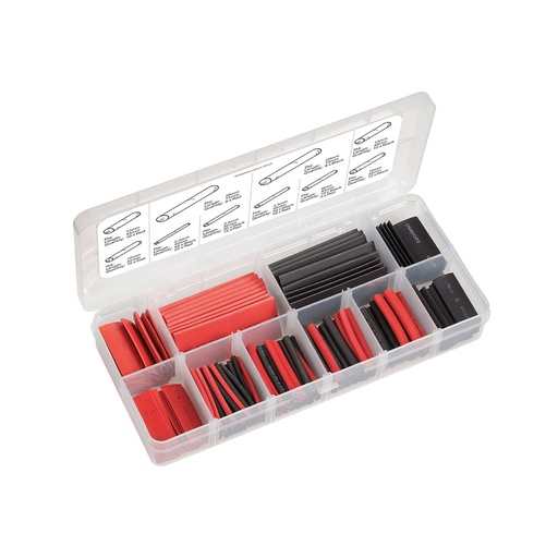 [56604] Narva Heatshrink Assortment Kit 216 Piece
