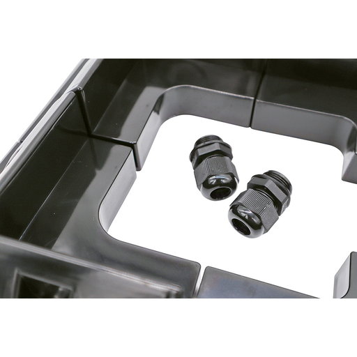 [AWB-7P] Alvolta Black 7 Piece Solar Panel Mounting Kit