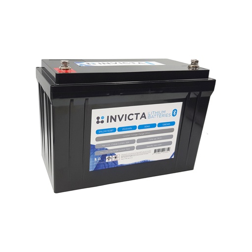 [SNL24V50BT] Invicta Lithium 24V 50Ah LiFePO4 Battery (Bluetooth)