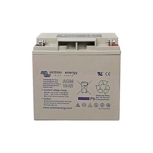 [BAT212200084] Victron 12V 22Ah Deep Cycle AGM Battery