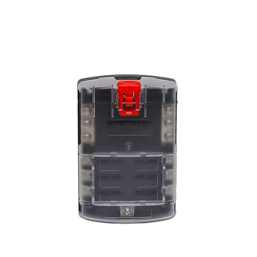 [AFB6W] Alvolta 6 Circuit Fuse Box with Negative Bus & Cover
