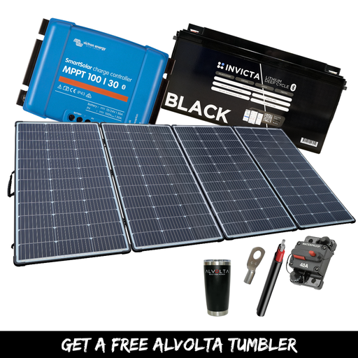 [AISCK440200] Portable Solar Charging Kit 440W/200A
