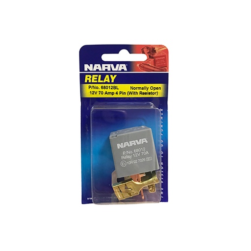 [68012BL] Narva 12V 70A 4 Pin Relay