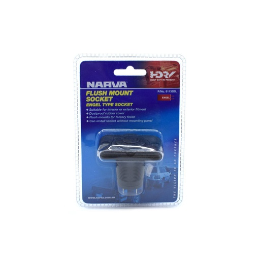 [81132BL] Narva Engel Flush Mount Black