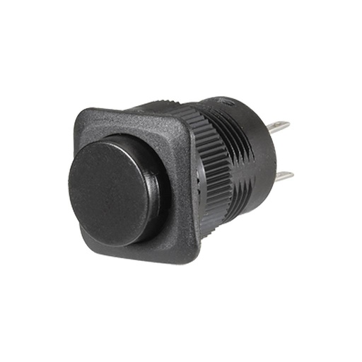 [60085BL] Narva 6A Push Button Switch (Black)
