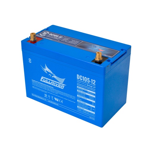 [DC105-12B] Fullriver DC 12V 105Ah AGM Battery