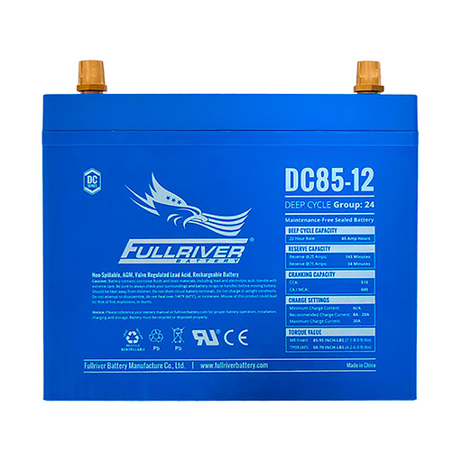 [DC85-12] Fullriver DC 12V 85Ah AGM Battery