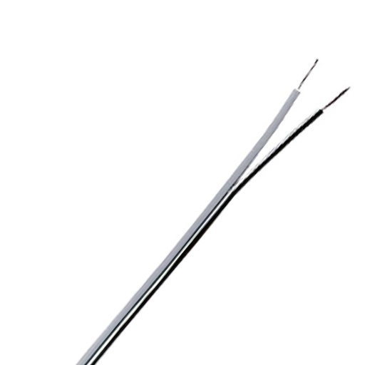 [CF875] Tycab 0.75mm² Grey/Black Figure 8 Cable