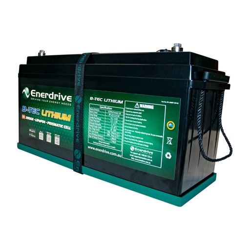[EPL-200BT-12V-G2] Enerdrive B-TEC 12V 200Ah LiFePO4 Battery G2