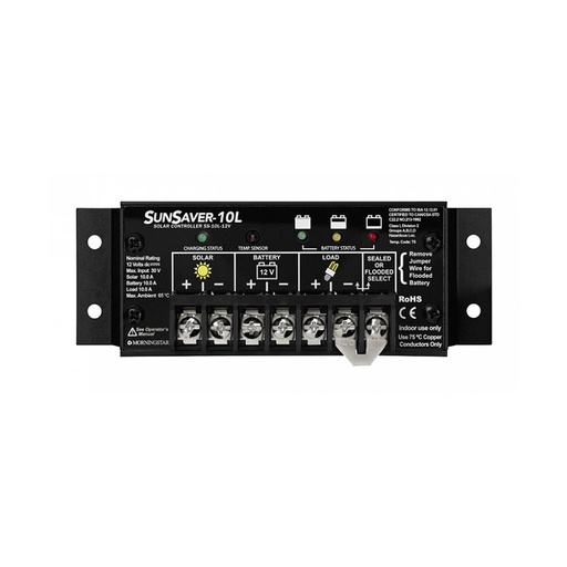 [SR-SS-10L-12V] Morningstar SunSaver PWM 10Amp/12V/LVD
