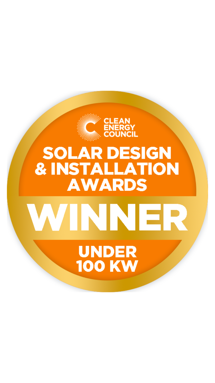 Clean Energy Council Solar Design and Installation Winner Clean Energy Council Solar Design and Installation Winner