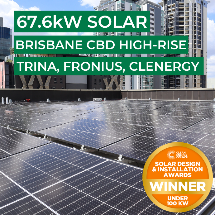 Award Winning Commercial Solar Installation