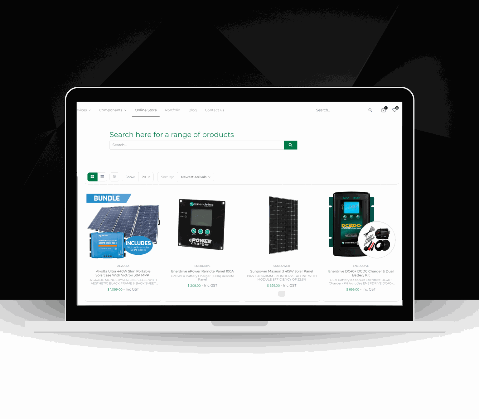 Springers Solar Online Store