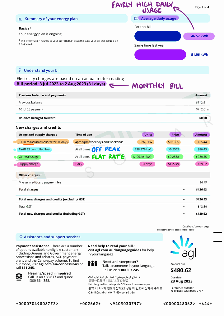 Electricity Bill