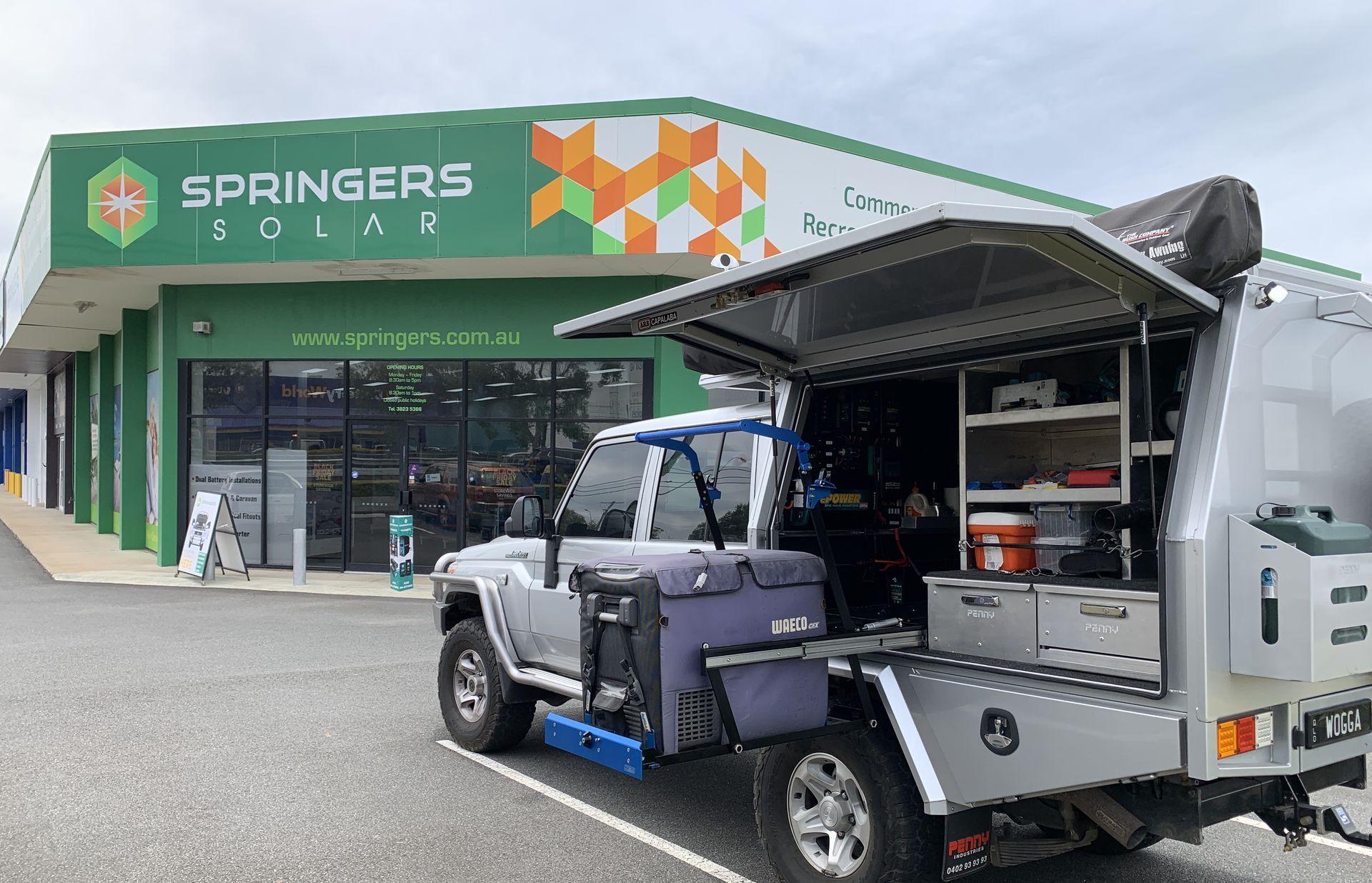 Springers Solar Capalaba Store Exterior