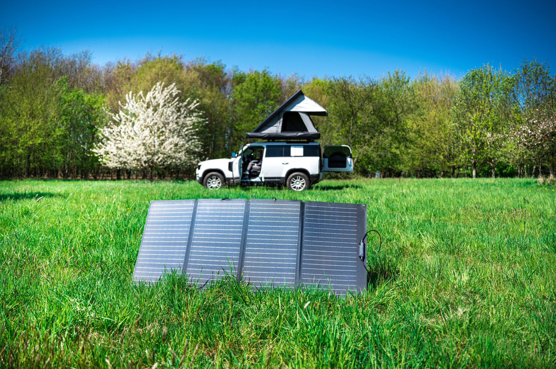 12V solar blanket
