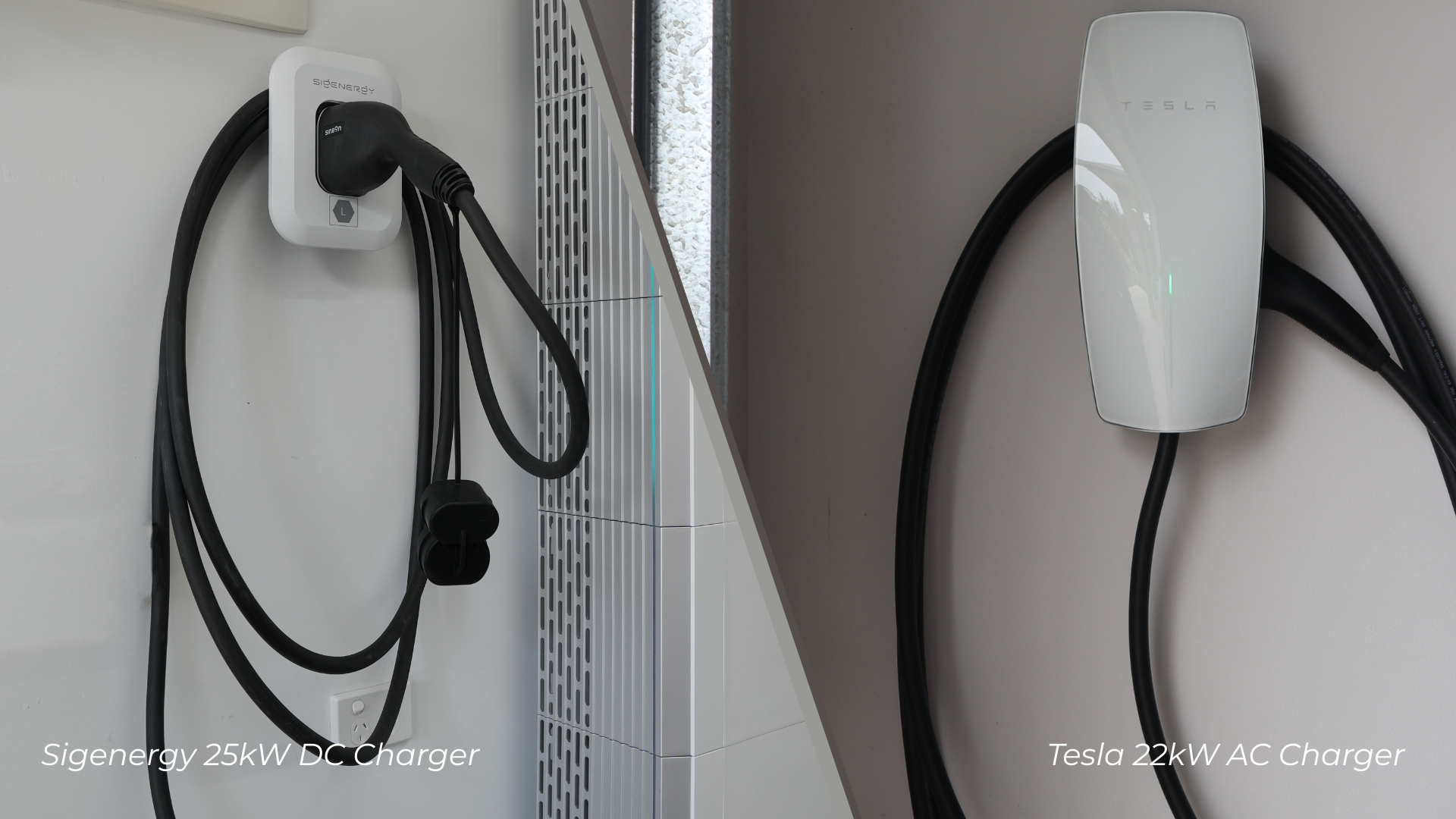 sigenergy vs tesla ev charger