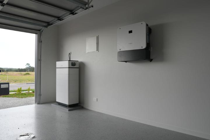 switchboard in the garage