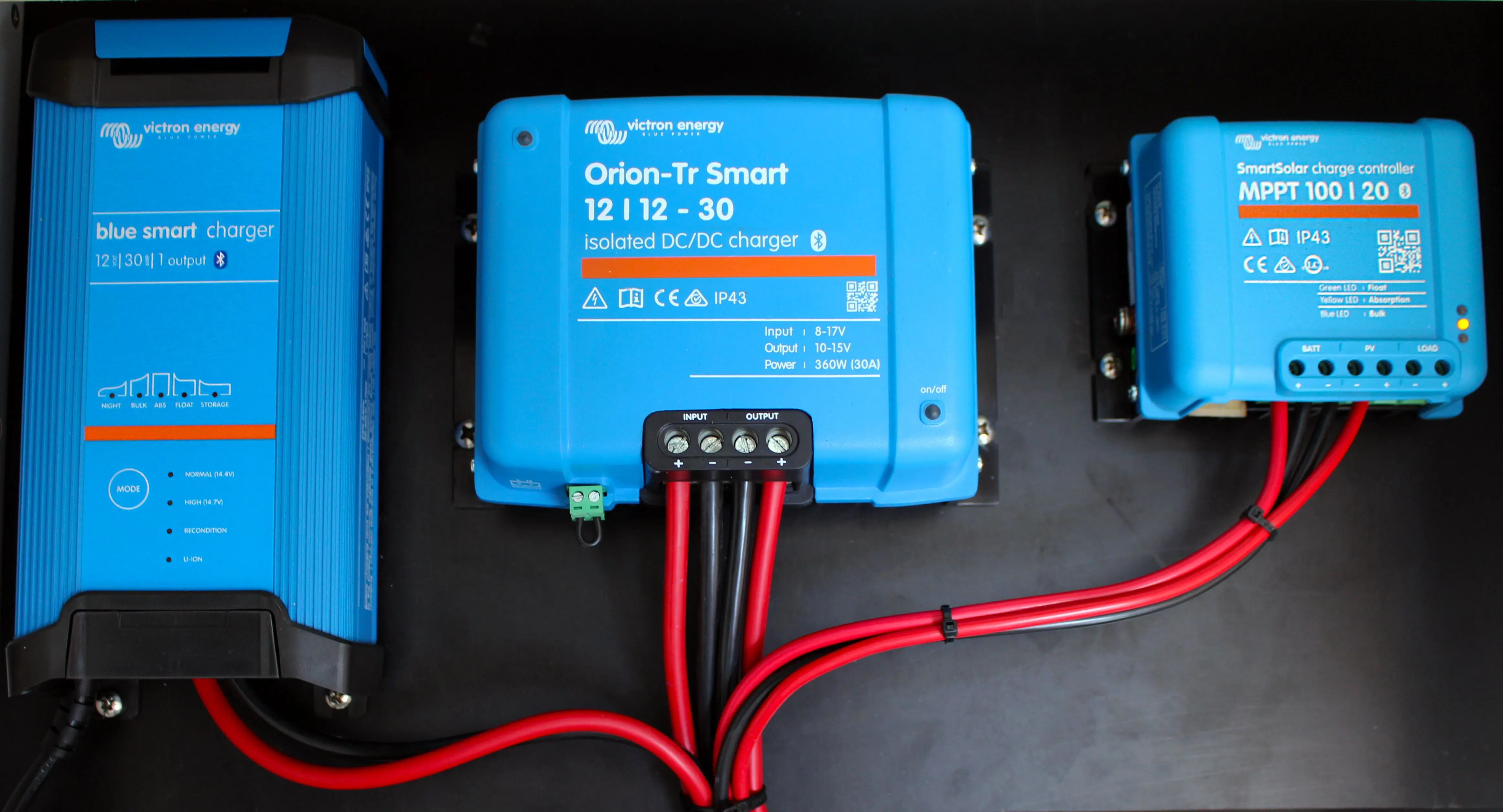Dual Battery System Charging Components