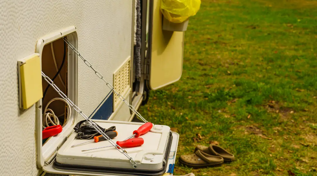 External Caravan Battery