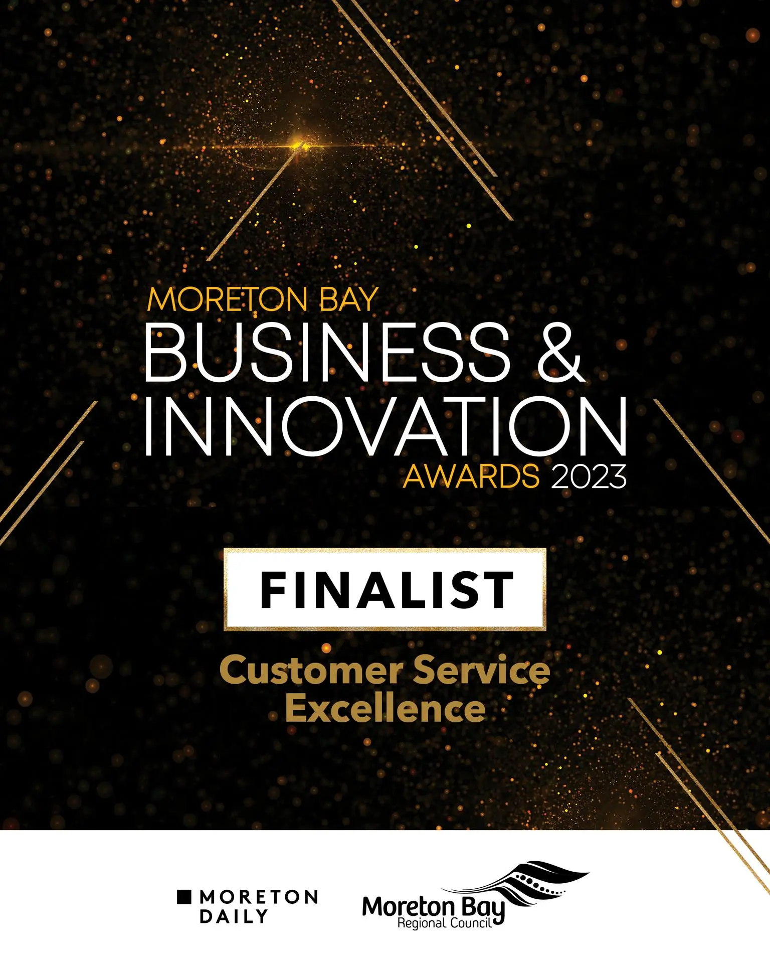 Moreton Bay Business & Innovation 2023 Award Finalist for Customer Service Excellence