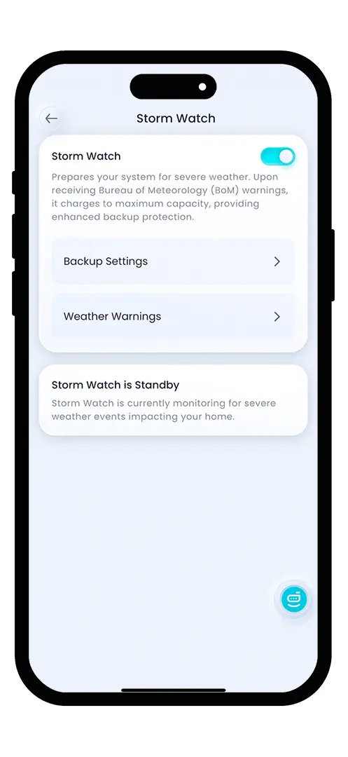 MySigen App Storm Watch