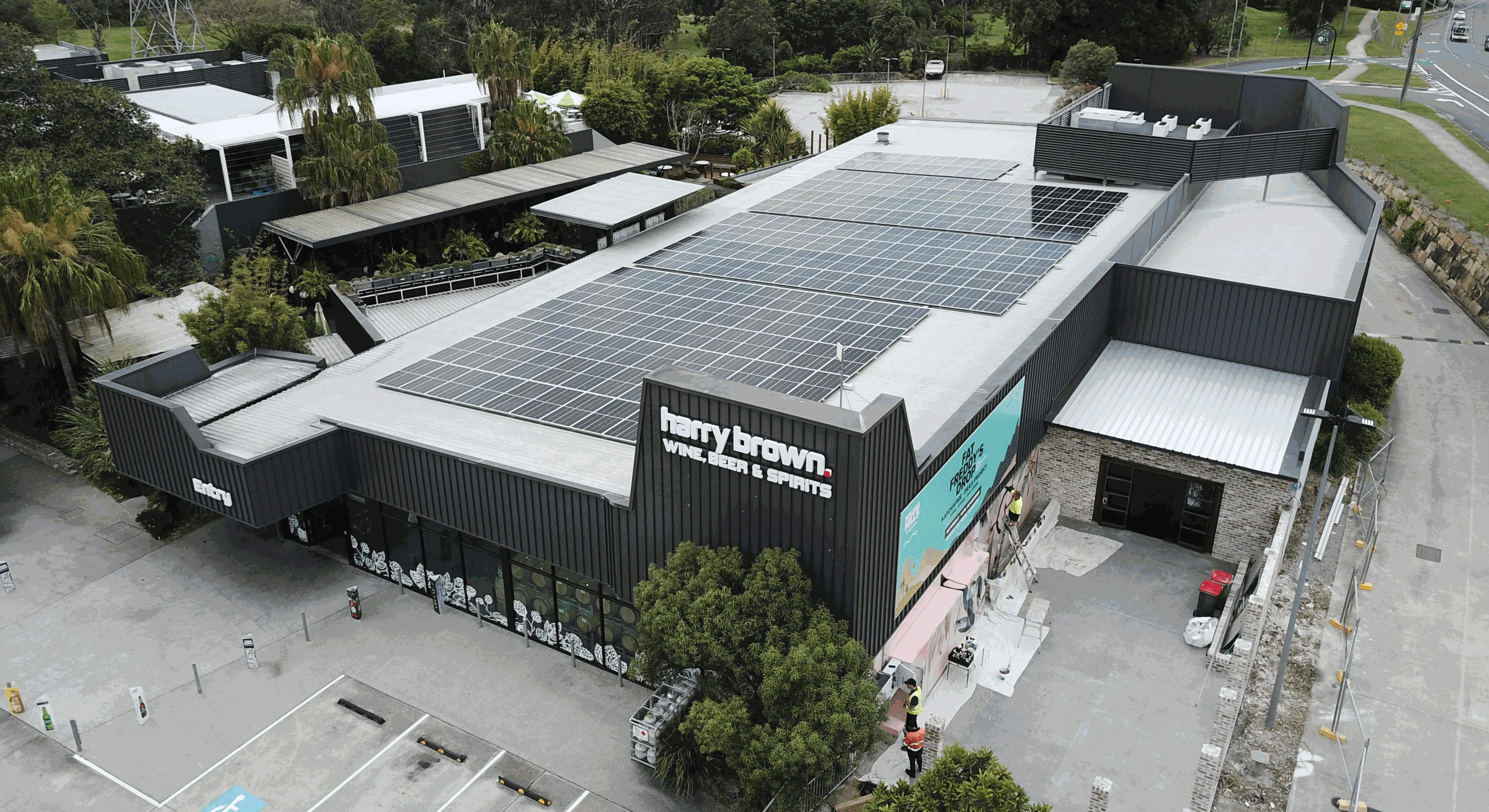 Solar Installation at Eatons Hill Hotel