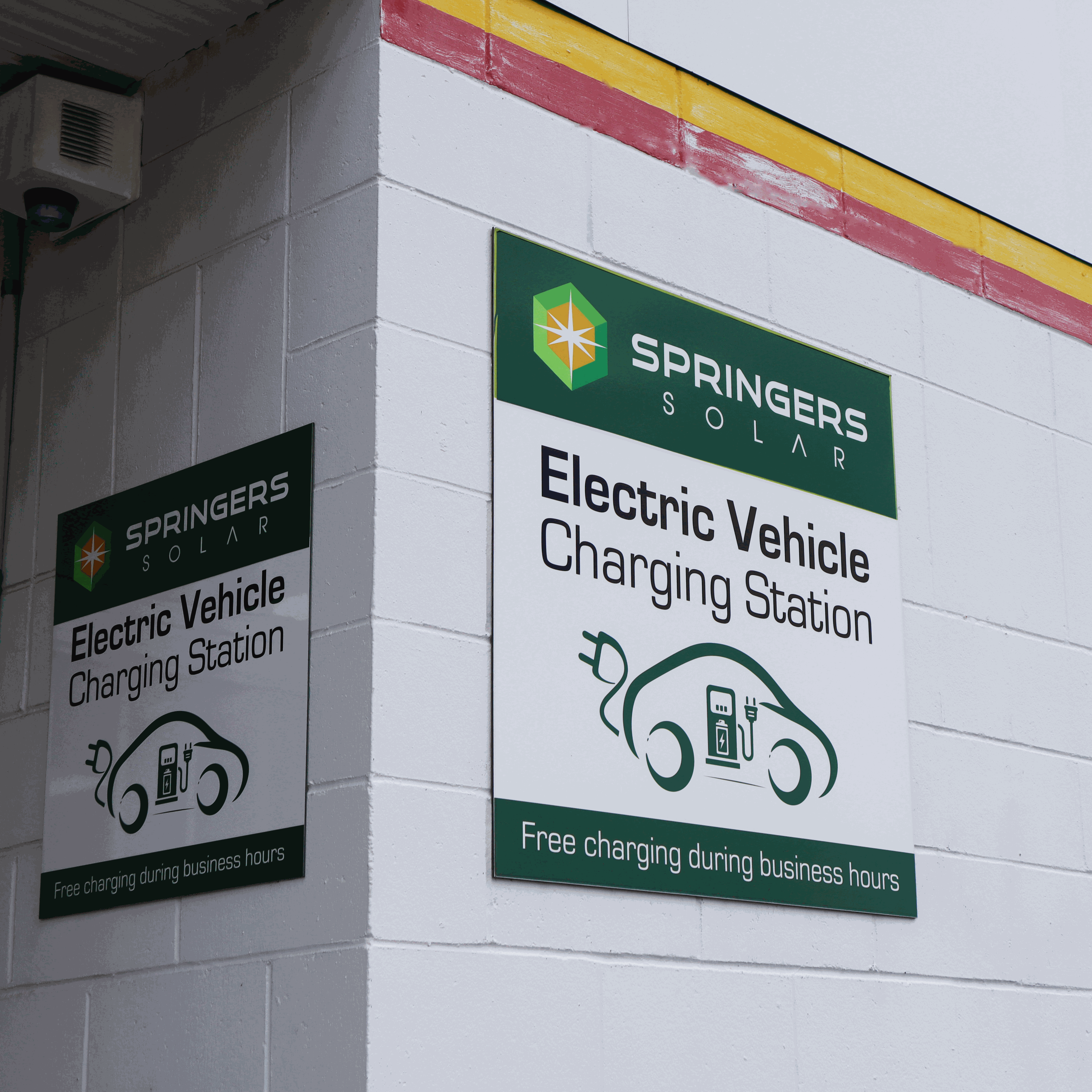 Springers Solar (old) EV Charging Station