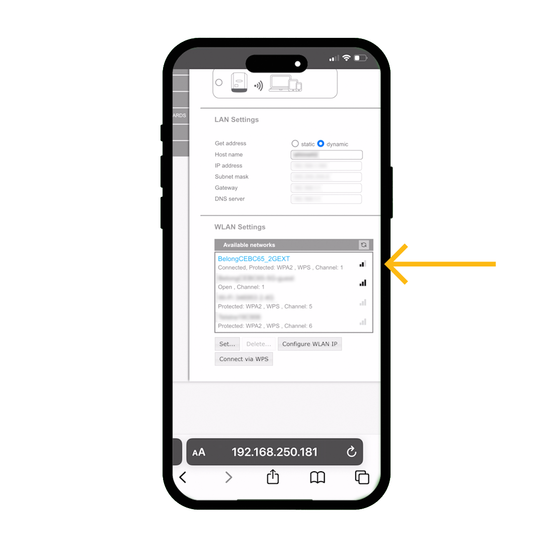 Fronius SnapINverter Reconnect App Example 8
