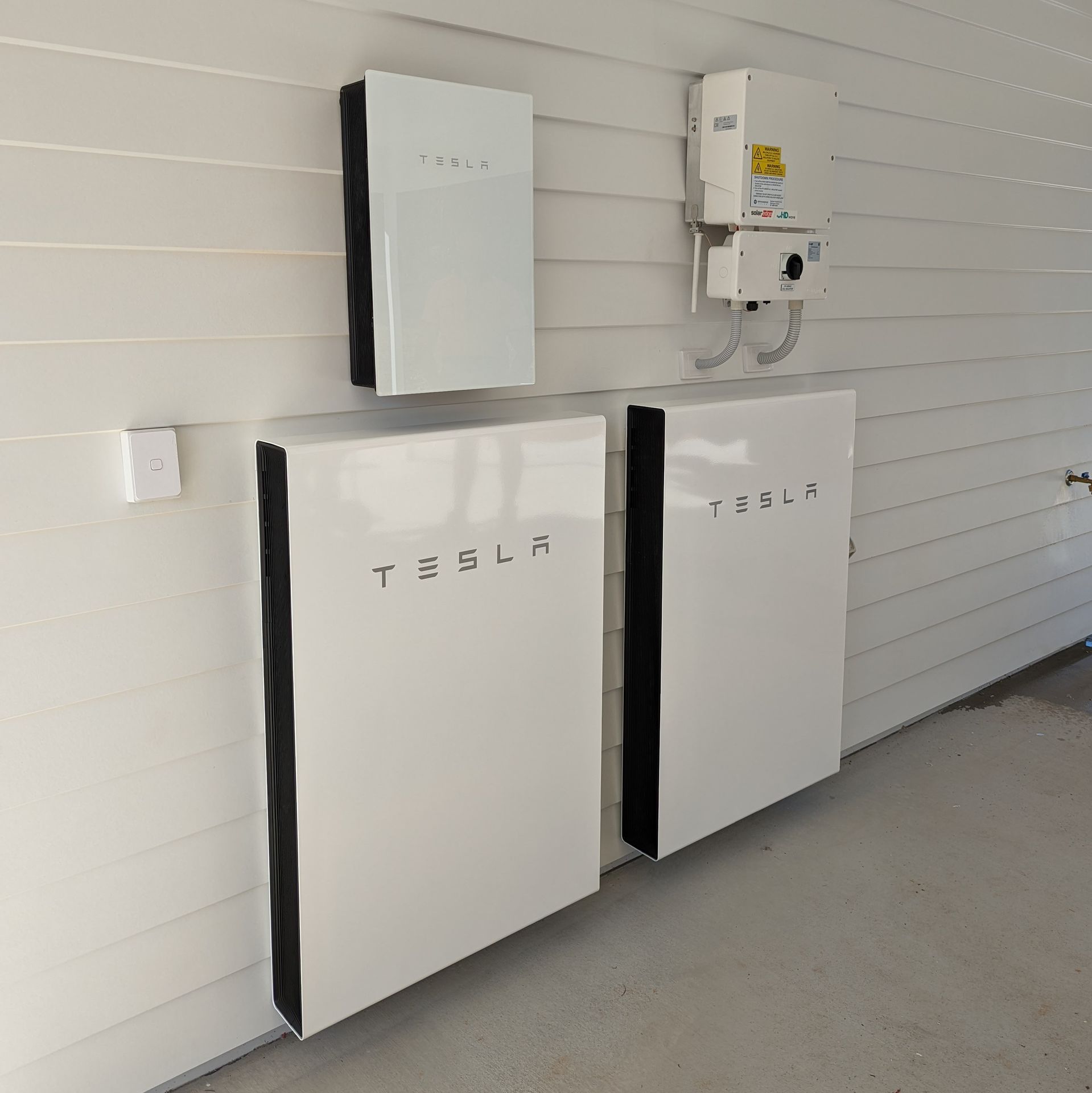 Tesla Powerwalls Installation