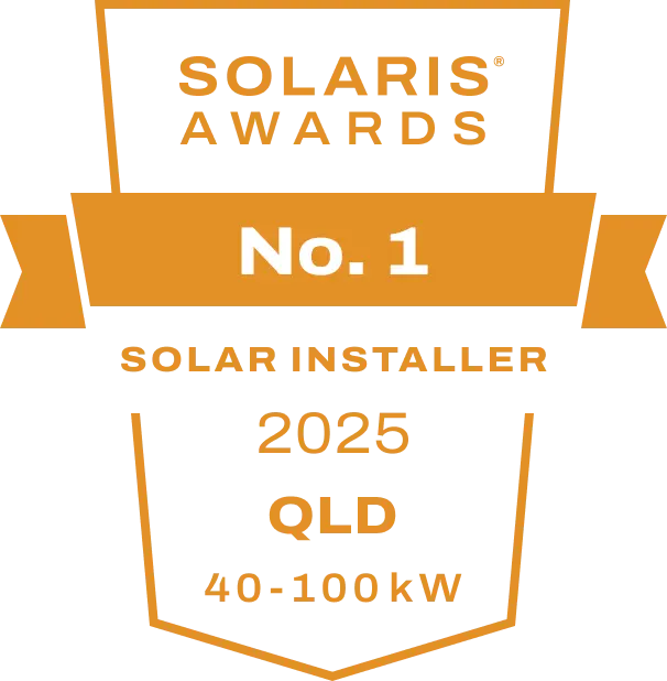 Springers Solar Top QLD Solar Installer 40-100kW Award By Solaris Solar Nerds