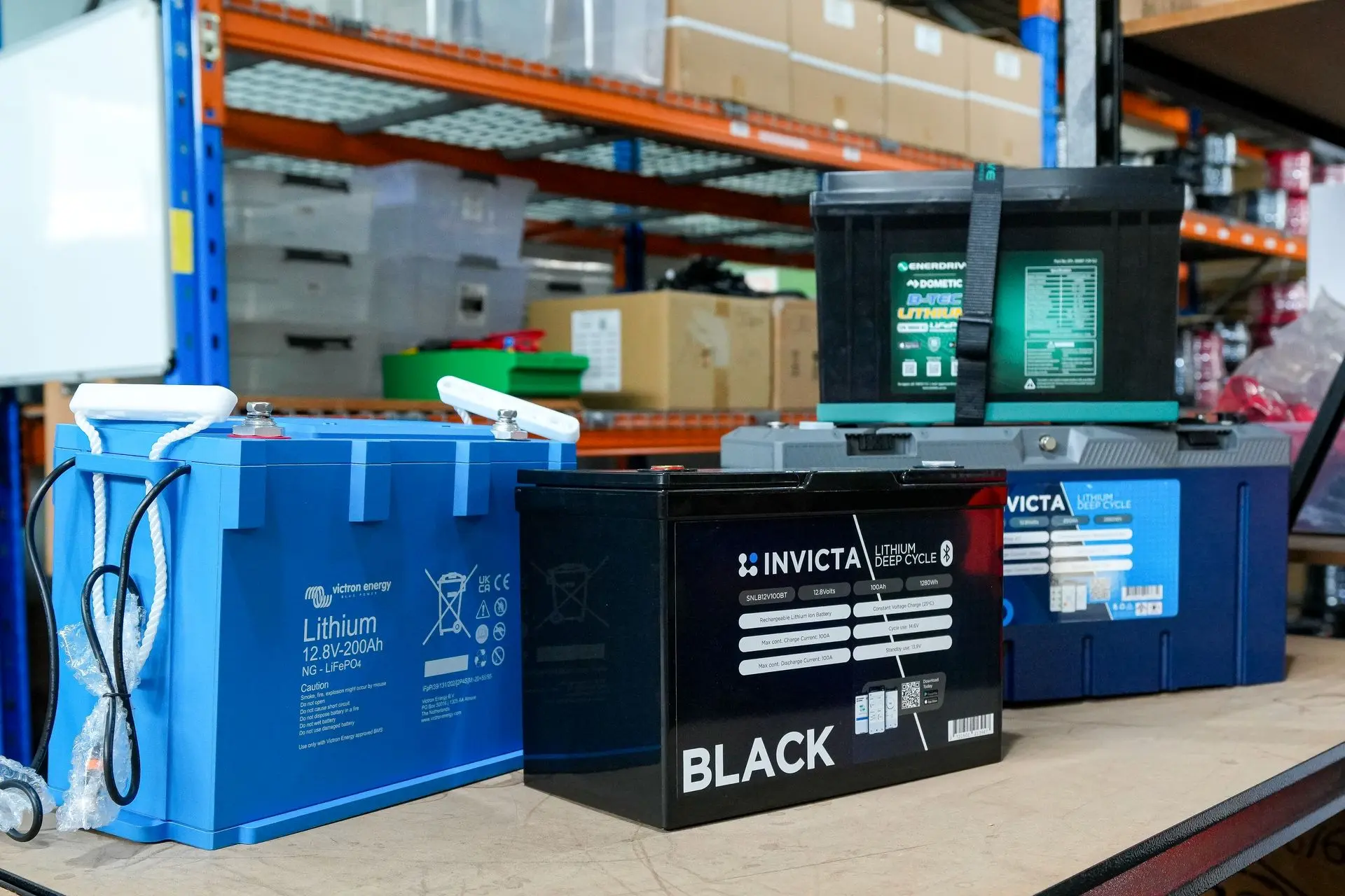 Lithium battery stack