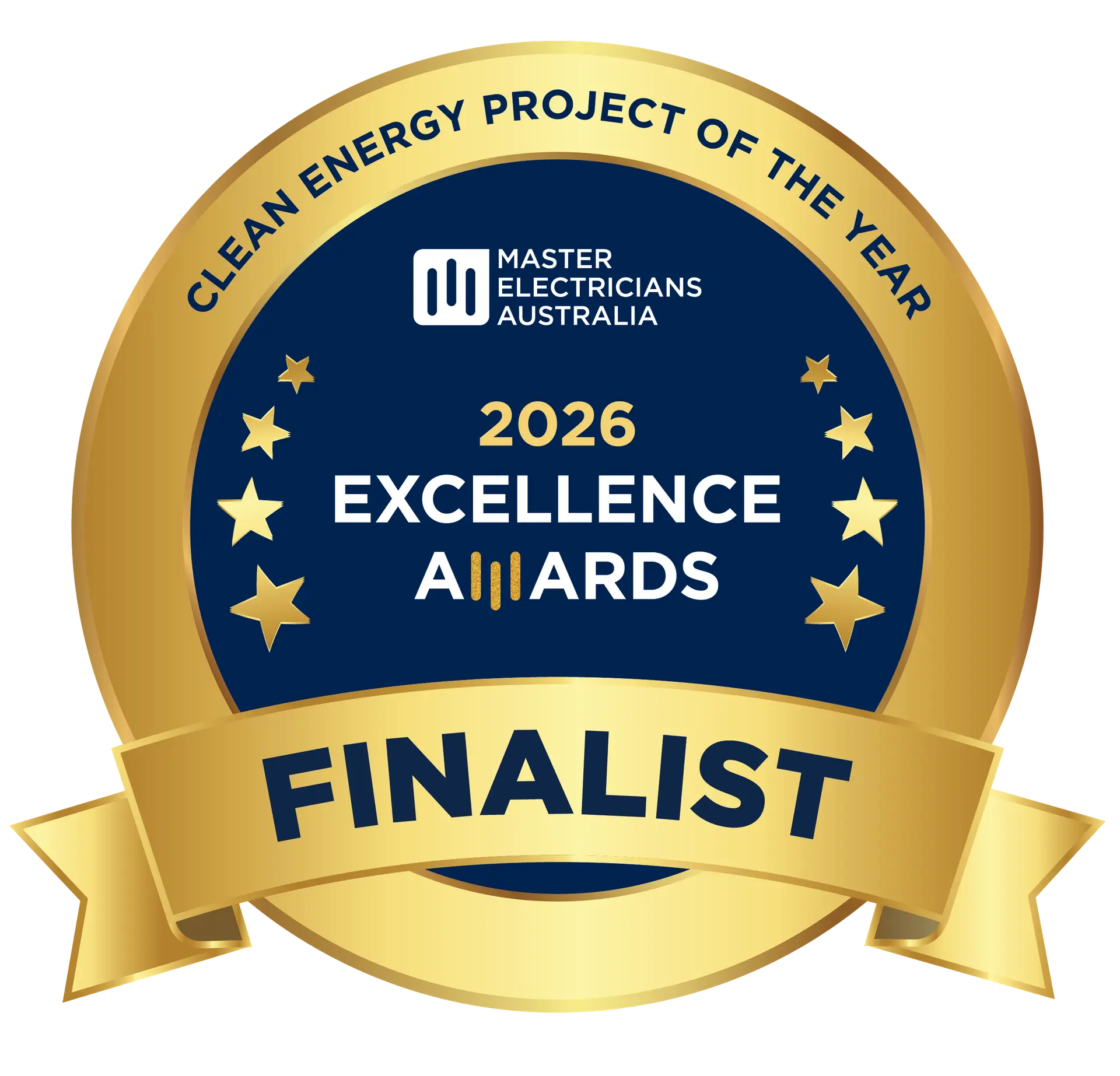 Springers Solar Master Electricians Clean Energy Project of the Year award finalist 2026