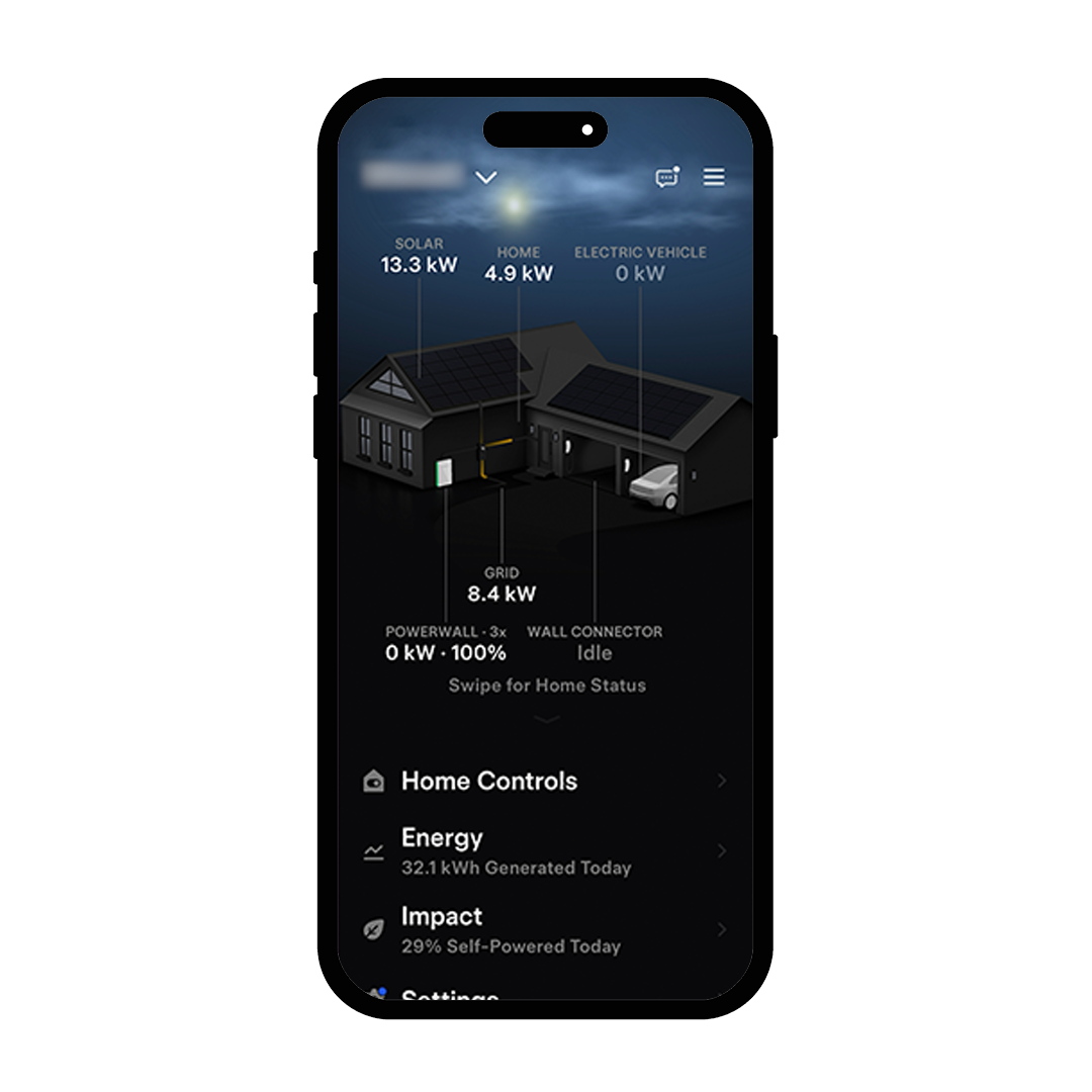 Tesla Powerwall Reconnect App Example 1