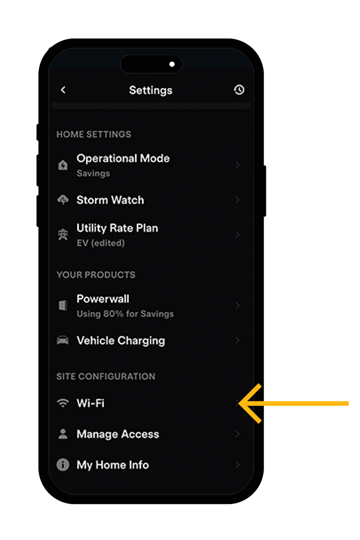 Tesla Powerwall Reconnect App Example 4