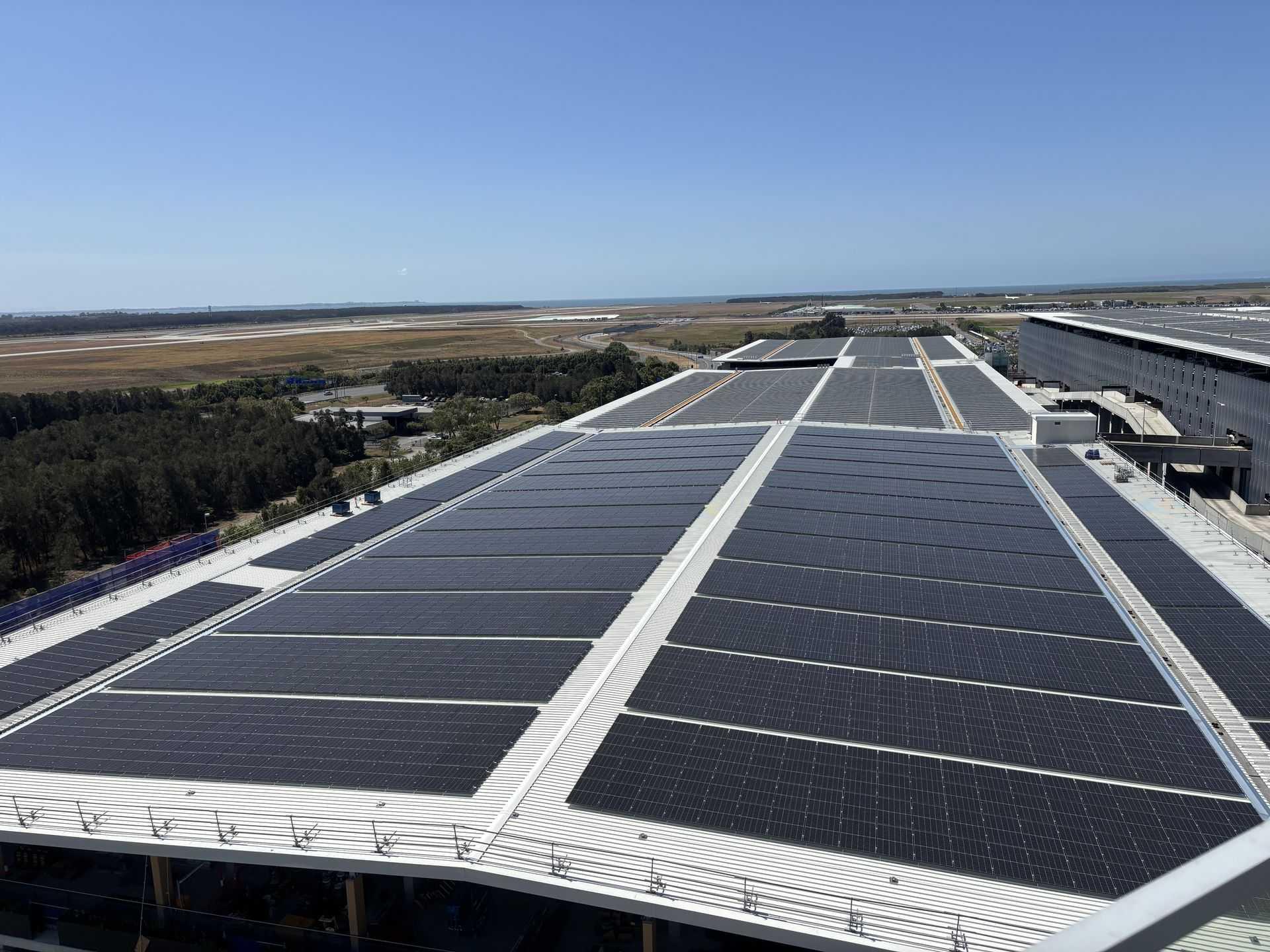 Springers Solar Brisbane Airport Solar Installation Springers Solar Brisbane Airport Solar Installation