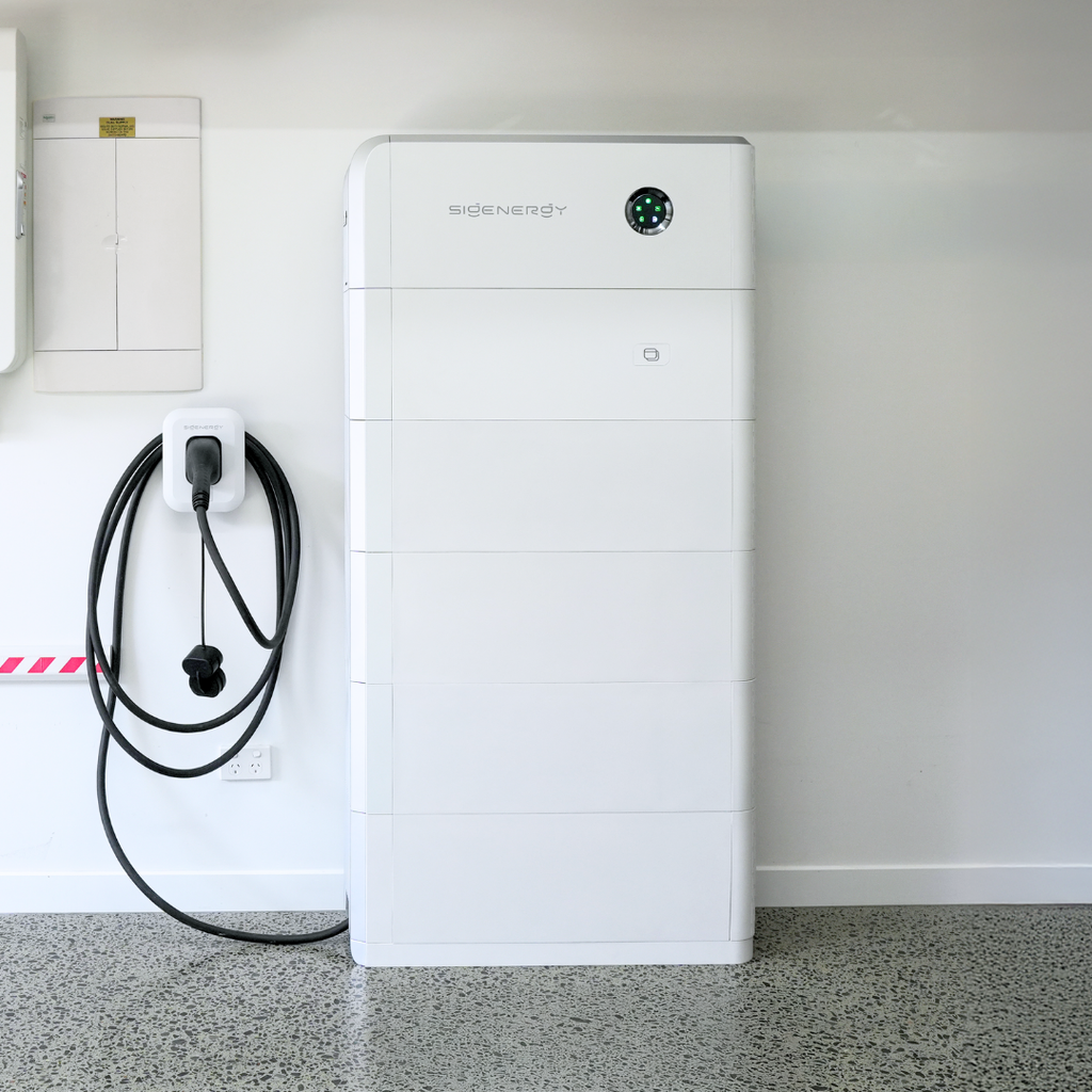 South Brisbane Sigenergy Solar Hybrid System with DC EV Charger