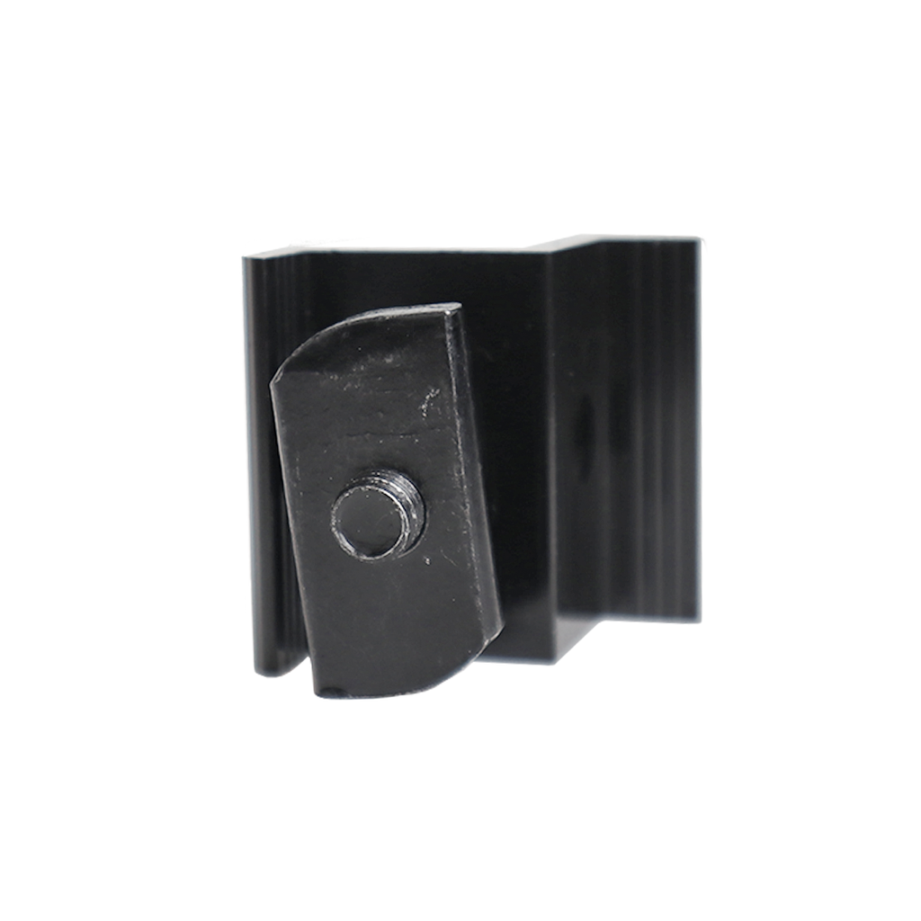 Alvolta Black 30 - 35mm Roof Rack Solar Panel Mount