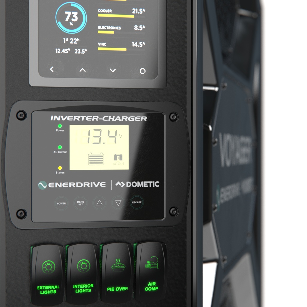 Enerdrive Voyager System 3000W Inc 300A Slim B-TEC (L)