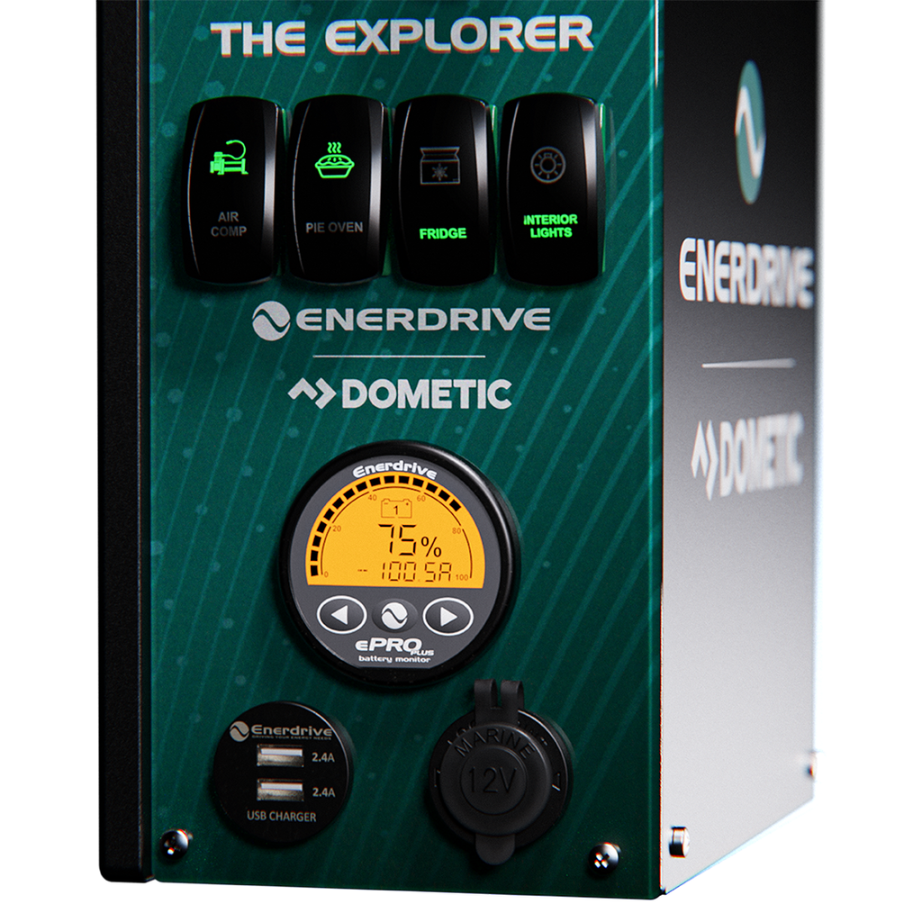 Enerdrive Explorer System LEFT 40DC inc. EPRO+