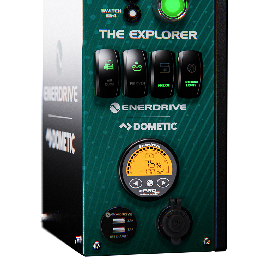 Enerdrive Explorer System RIGHT 40DC inc EPRO+