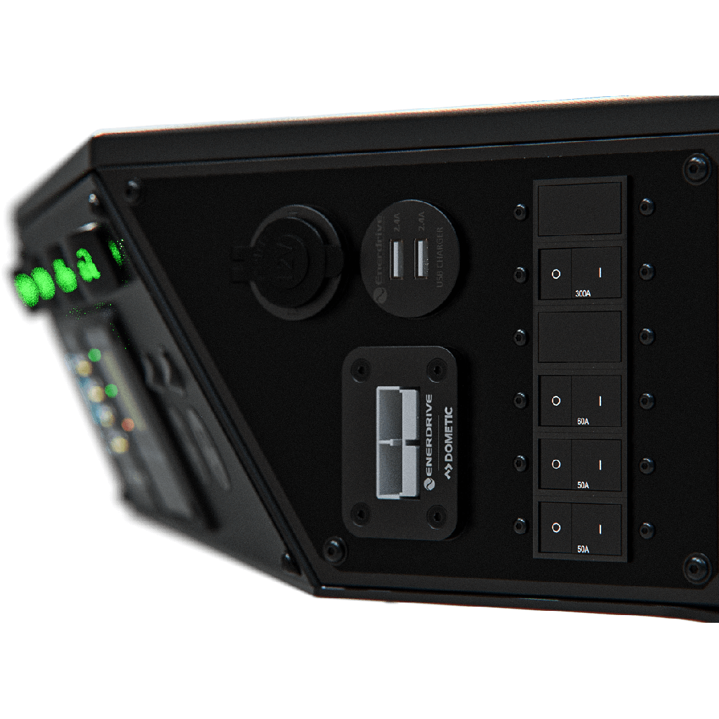 Voyager System (Top) 3000W/100A Inverter Charger 40DC Inc. Simarine SCQ50