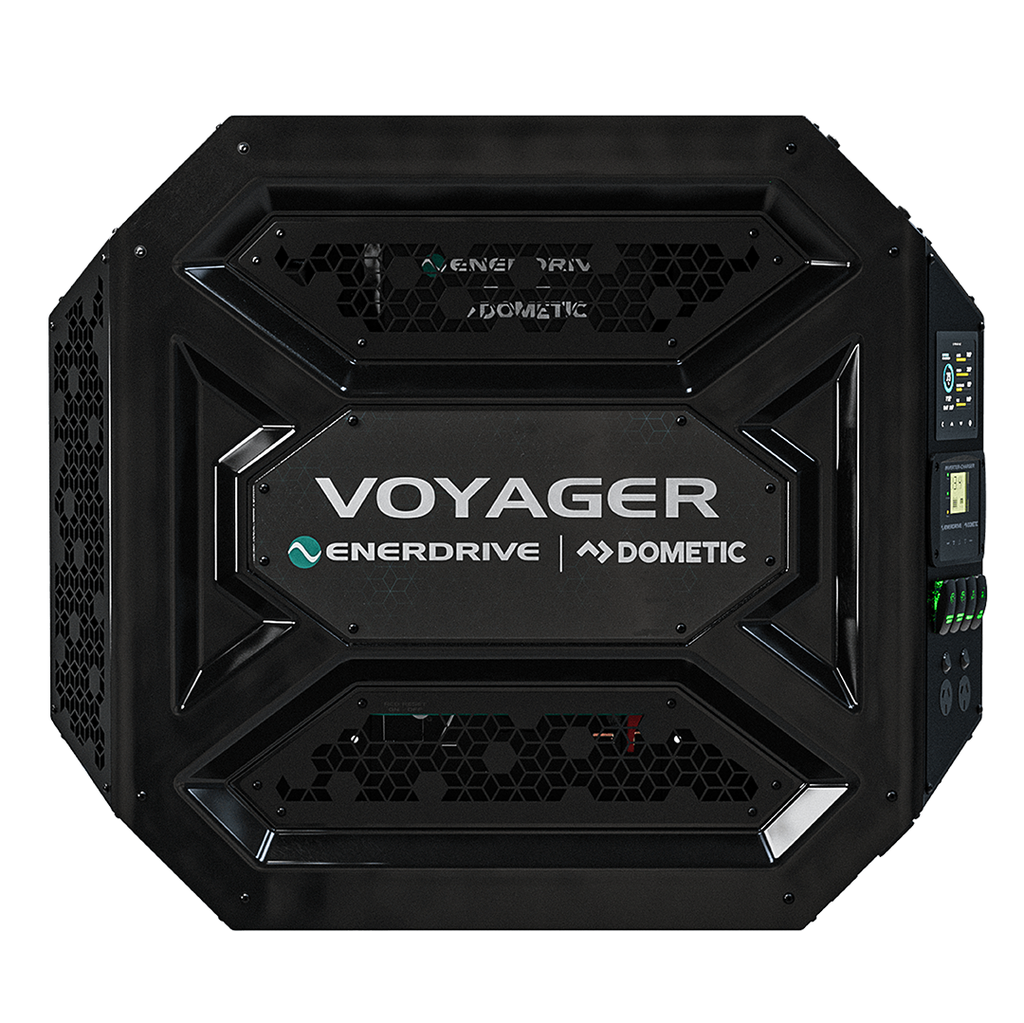 Enerdrive Voyager System (Right) 3000W Inc. 300Ah Slim B-TEC + Alvolta 220W Portable Solar Kit