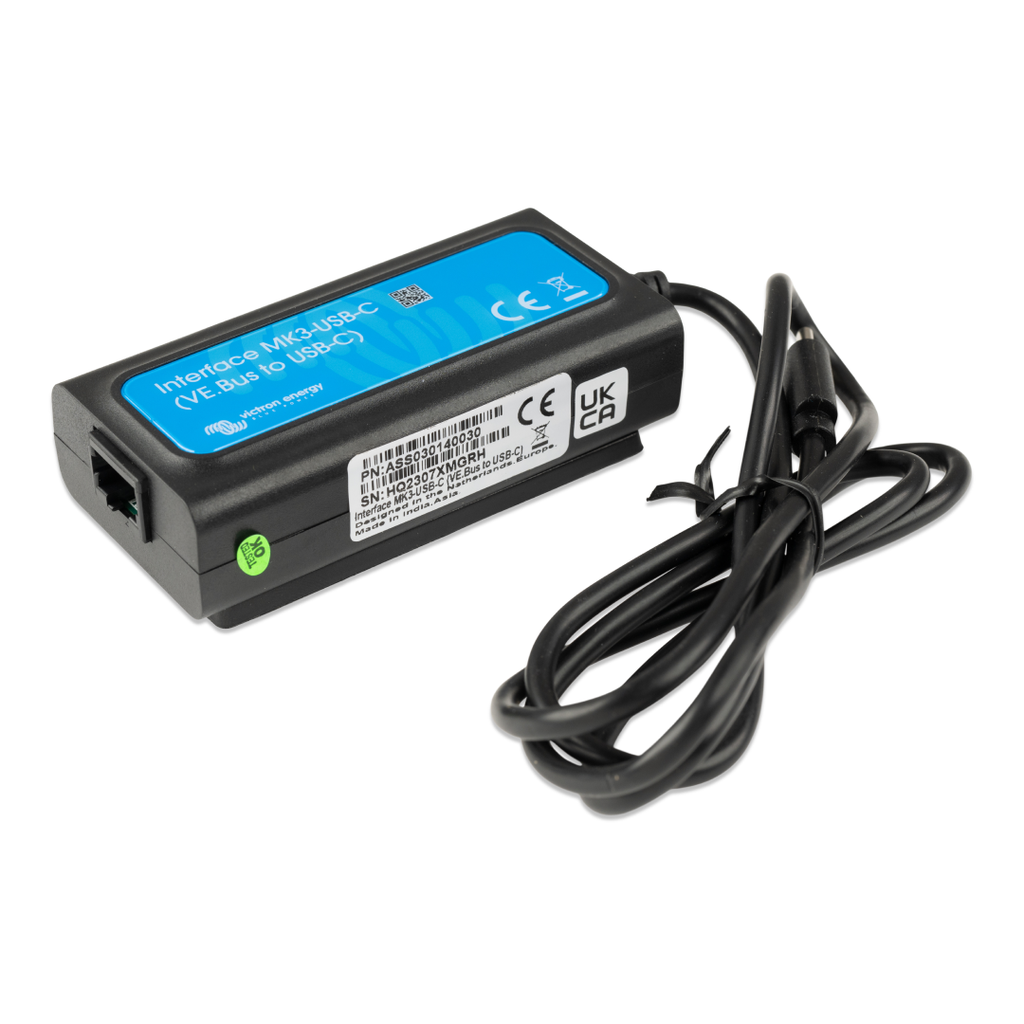 Victron Interface MK3-USB-C (VE.Bus to USB-C)