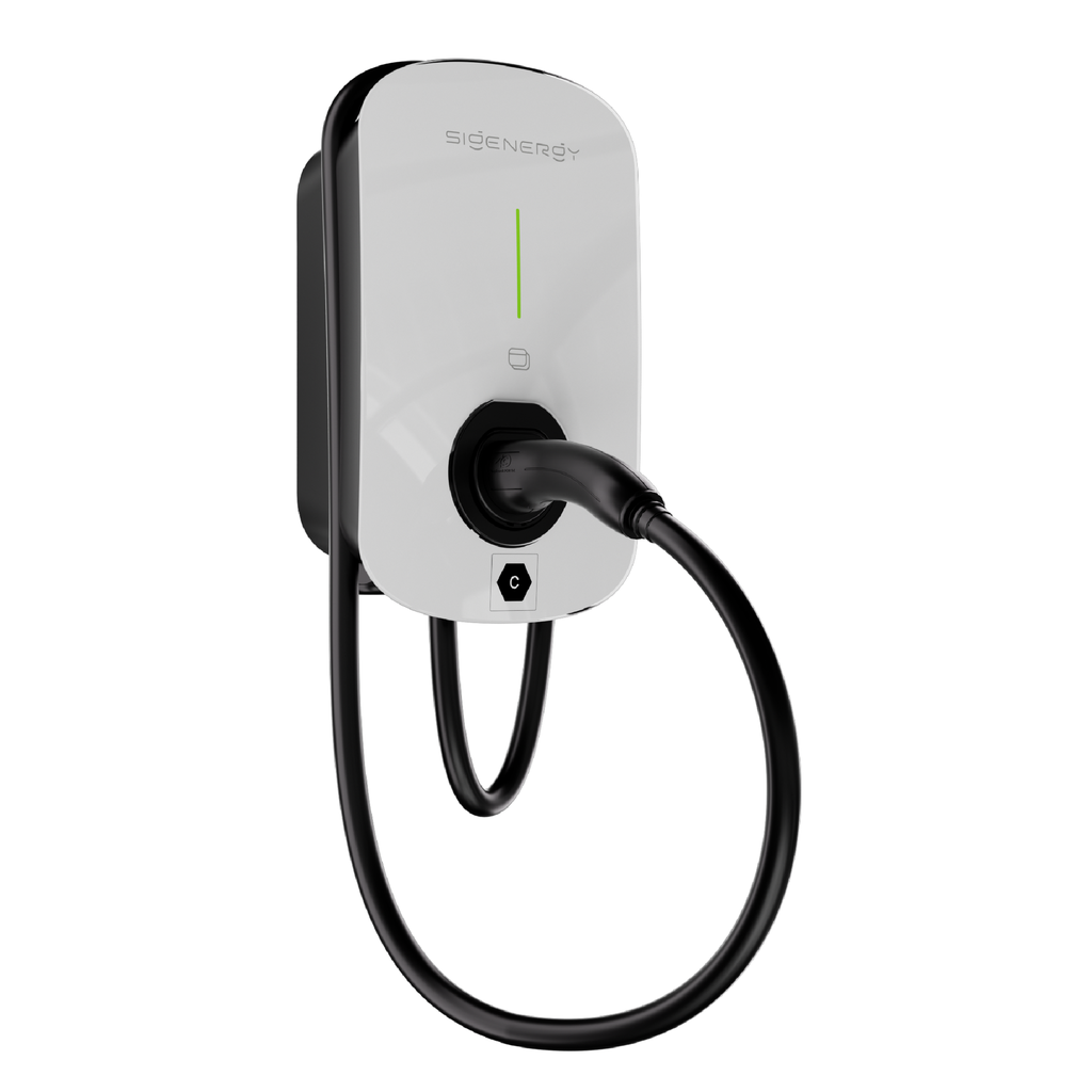 Sigen EV AC Charger 11 kW 4G 5m Cable Type2 White